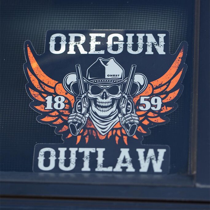 Oregun Outlaw™ Sticker