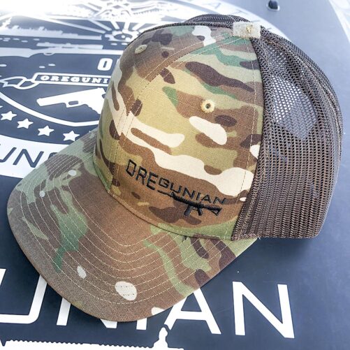 Oregunian® Coyote Brown Multicam Trucker Hat